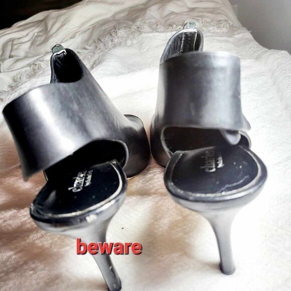 CHARLES BY CHARLES DAVID Black sandal size 9.5 Color Black - Picture 5 of 8